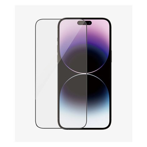 PanzerGlass | Screen protector - glass | Apple iPhone 14 Pro Max | Glass | Black | Transparent